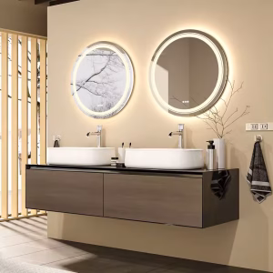 LED Round Wall Mounted Vanity Mirror