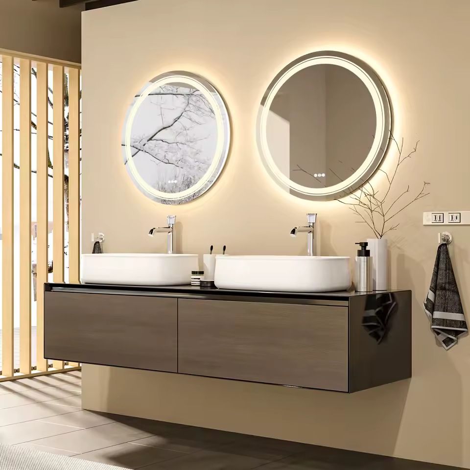 LED Round Wall Mounted Vanity Mirror