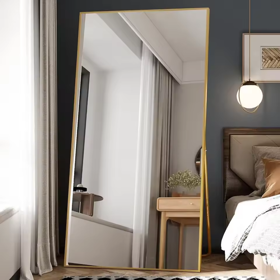 Large Full Length Mirror with Stand