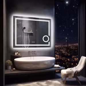 Wisfor LED Lighted Smart Bathroom Mirror